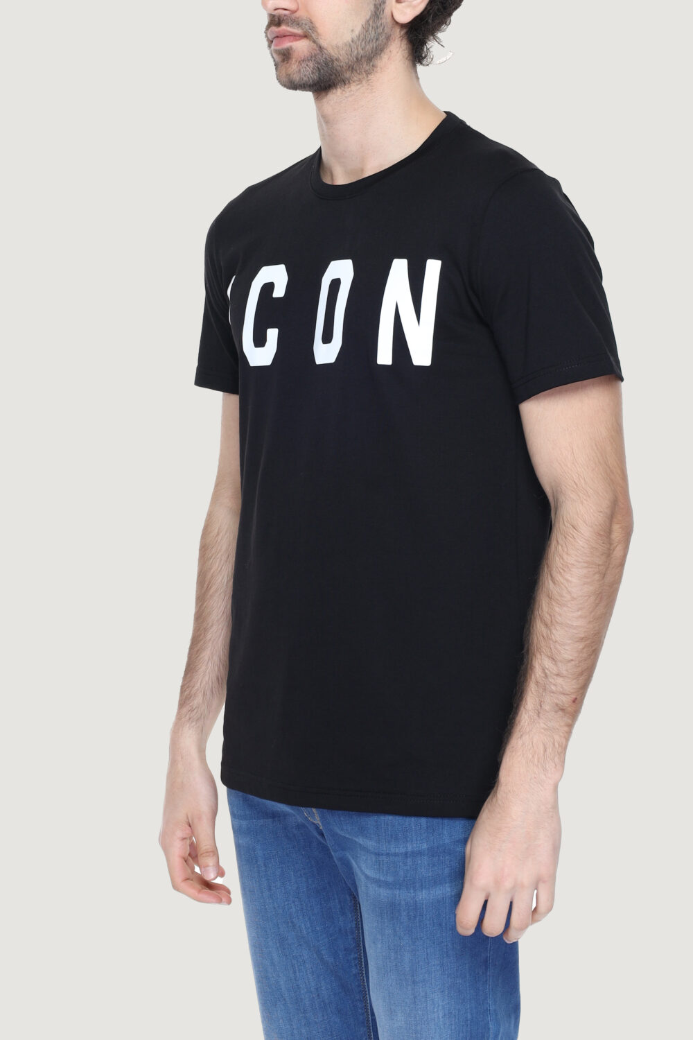 T-shirt Icon  Nero - Foto 3