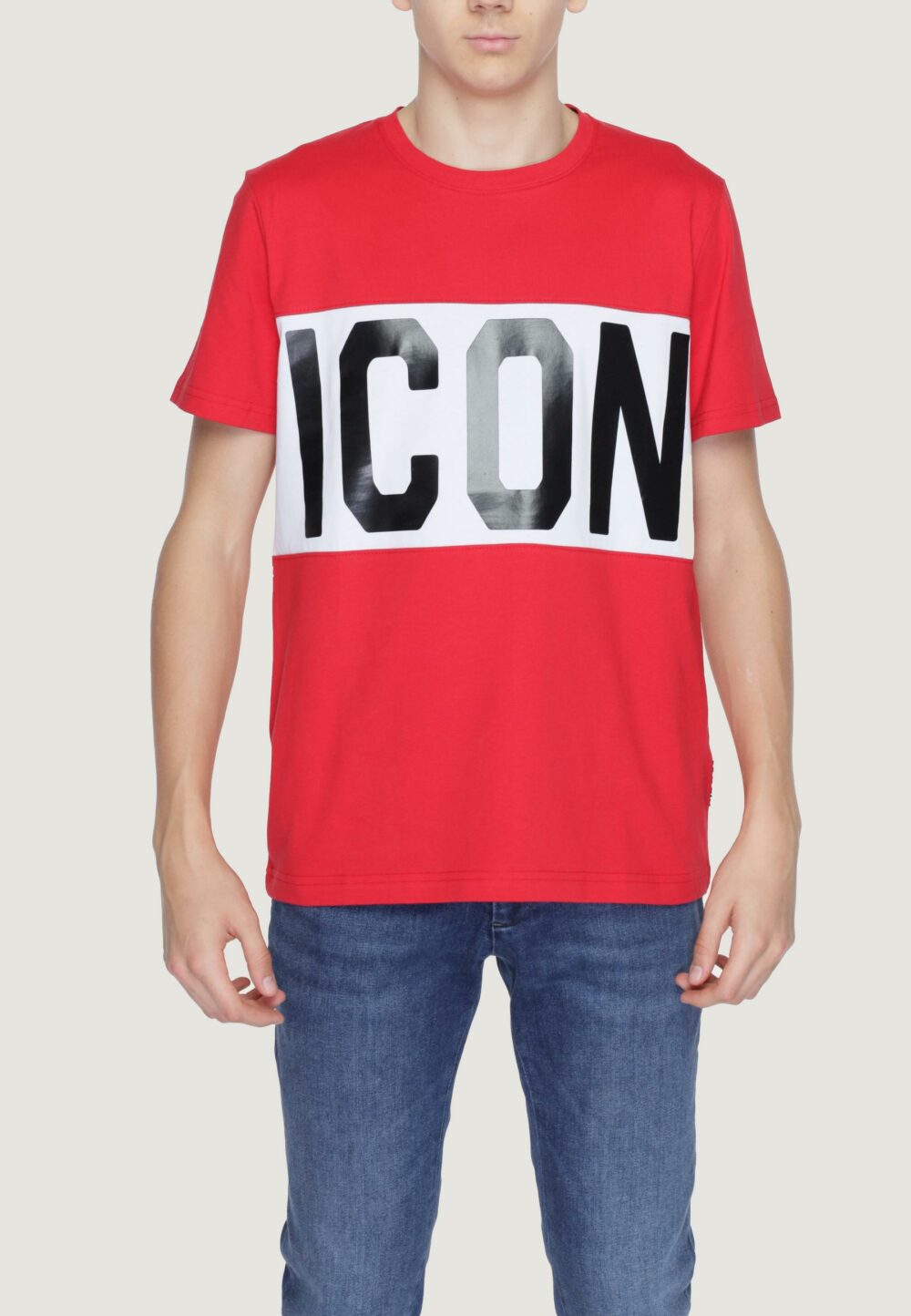 T-shirt Icon  Rosso - Foto 1