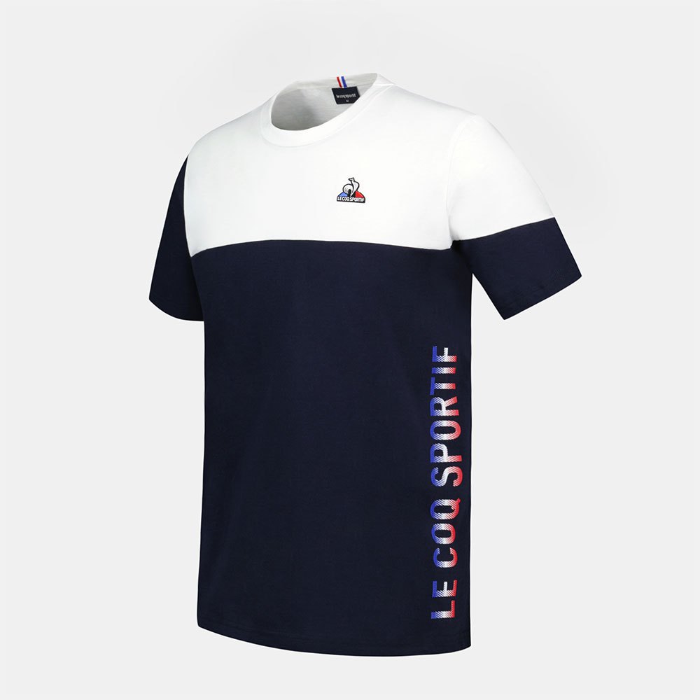T-shirt Le Coq Sportif TRI SS N°3 M Bianco