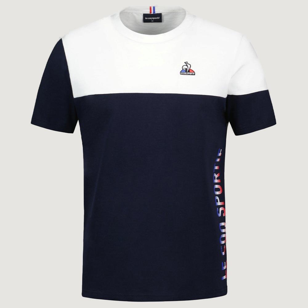 T-shirt Le Coq Sportif TRI SS N°3 M Bianco