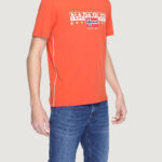 T-shirt Napapijri S-AYLMER Arancione - Foto 5