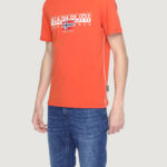 T-shirt Napapijri S-AYLMER Arancione - Foto 4