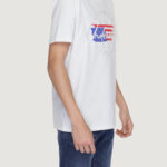 T-shirt Underclub  Bianco - Foto 4