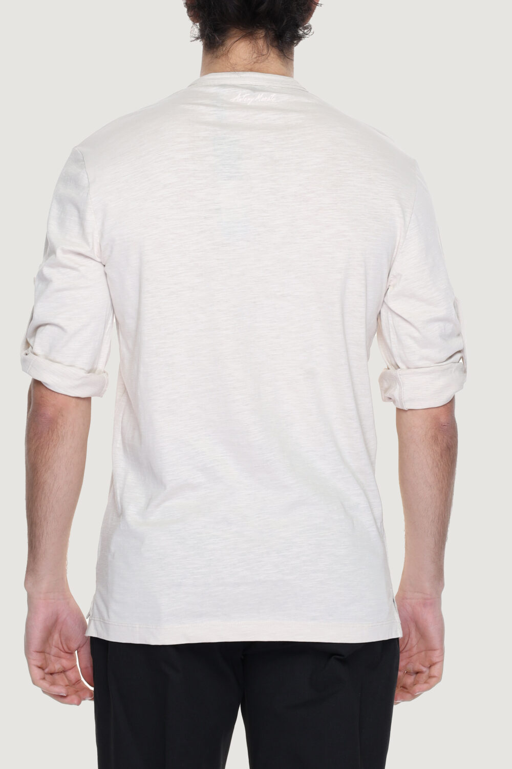 T-shirt manica lunga Antony Morato  Beige chiaro - Foto 2