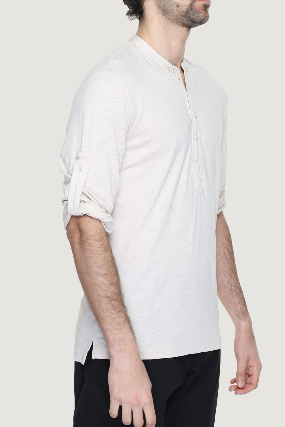T-shirt manica lunga Antony Morato  Beige chiaro - Foto 3