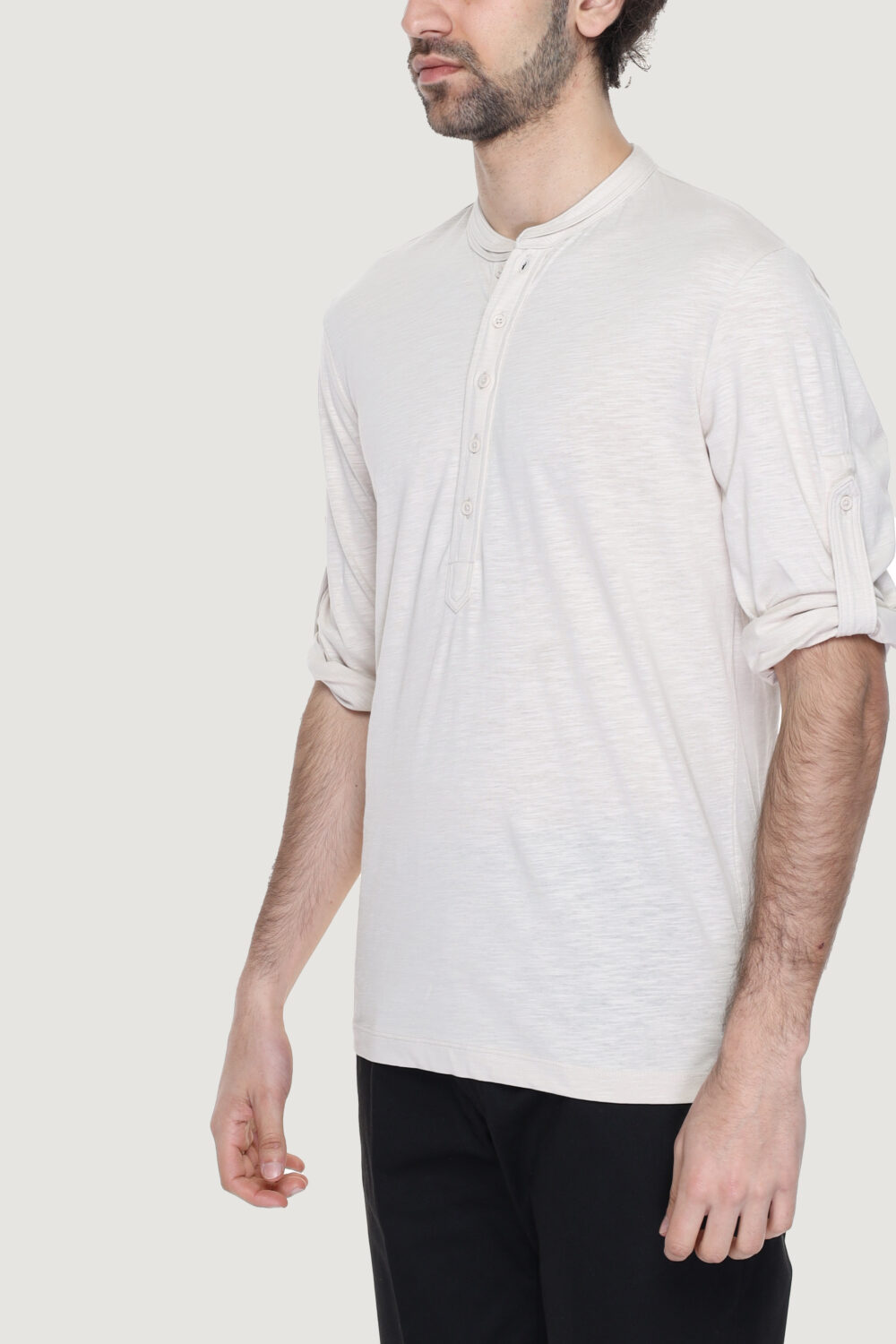 T-shirt manica lunga Antony Morato  Beige chiaro - Foto 4