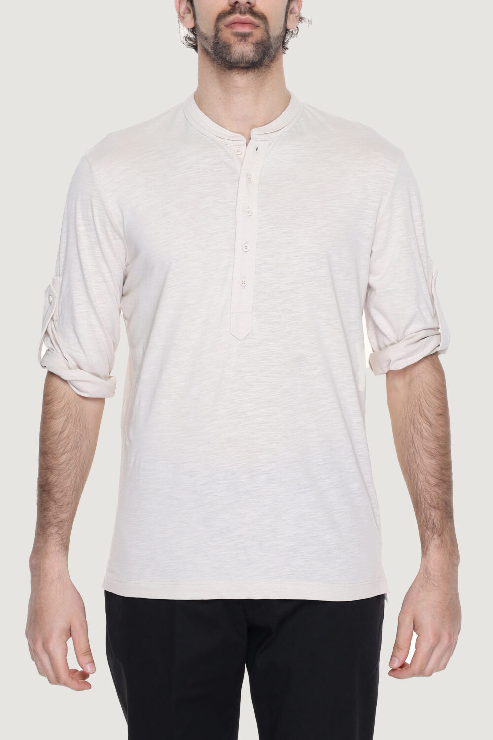 T-shirt manica lunga Antony Morato  Beige chiaro - Foto 1