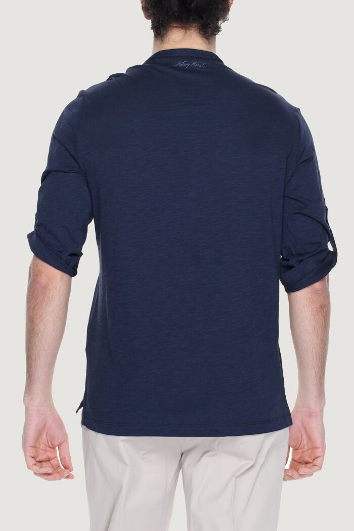 T-shirt manica lunga Antony Morato  Blu