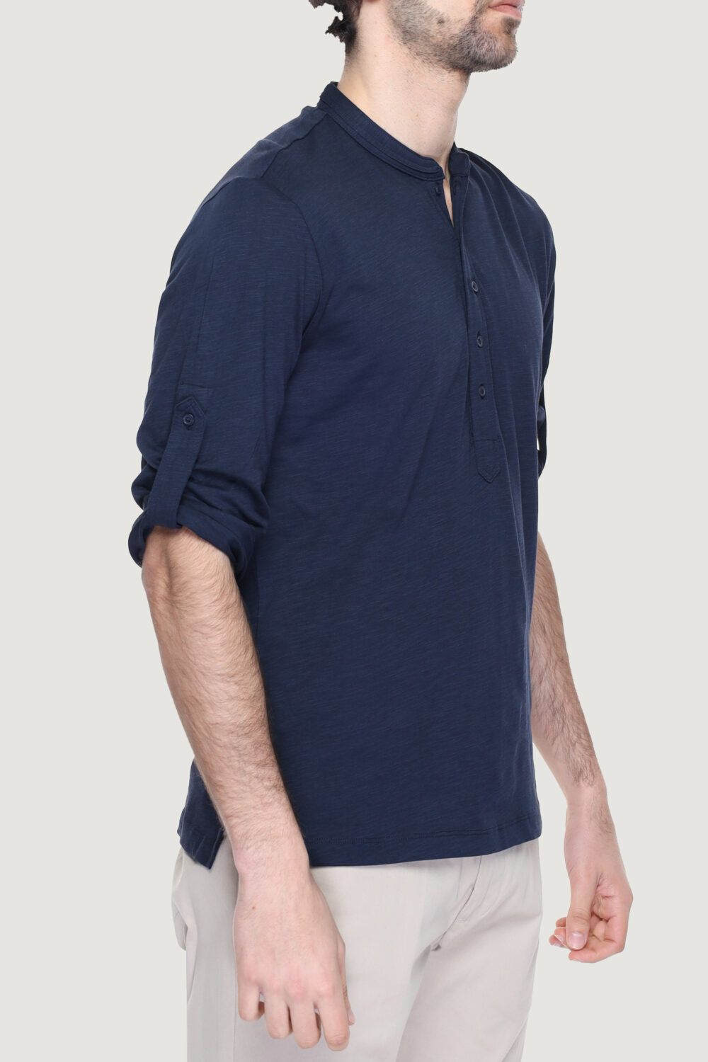 T-shirt manica lunga Antony Morato  Blu - Foto 4