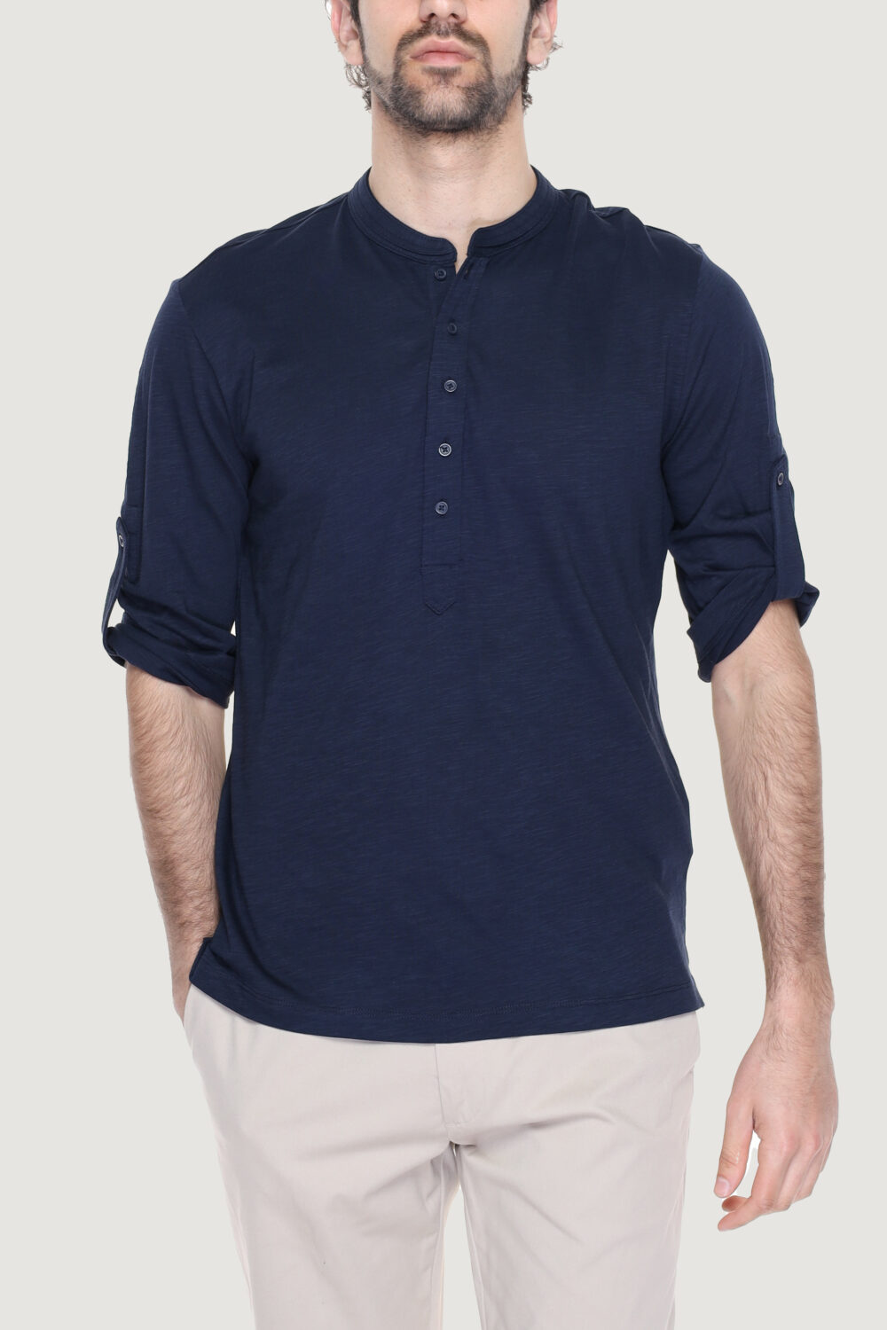 T-shirt manica lunga Antony Morato  Blu - Foto 1