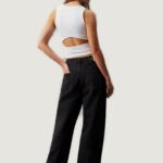 Top Calvin Klein Jeans ARCHIVAL MILANO Bianco - Foto 3