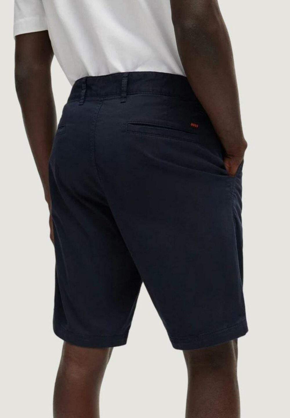 Bermuda Boss Chino-slim-Shorts 10248647 01 Blue scuro - Foto 3