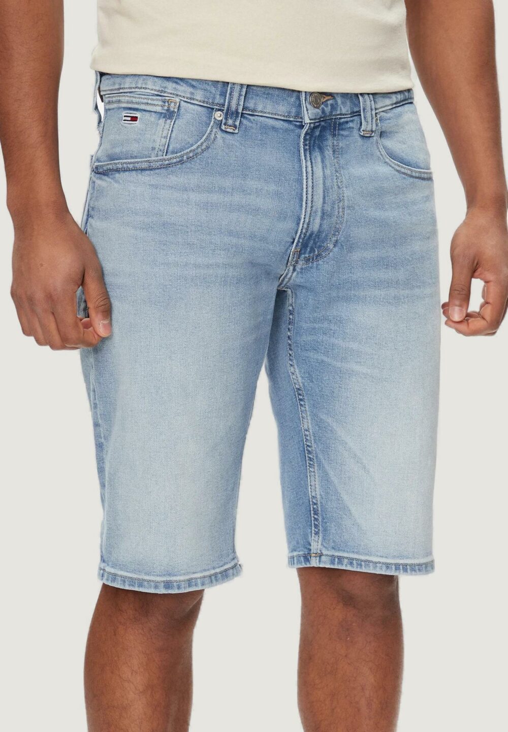 Bermuda Tommy Hilfiger Jeans IE BH0118 Denim chiaro - Foto 1