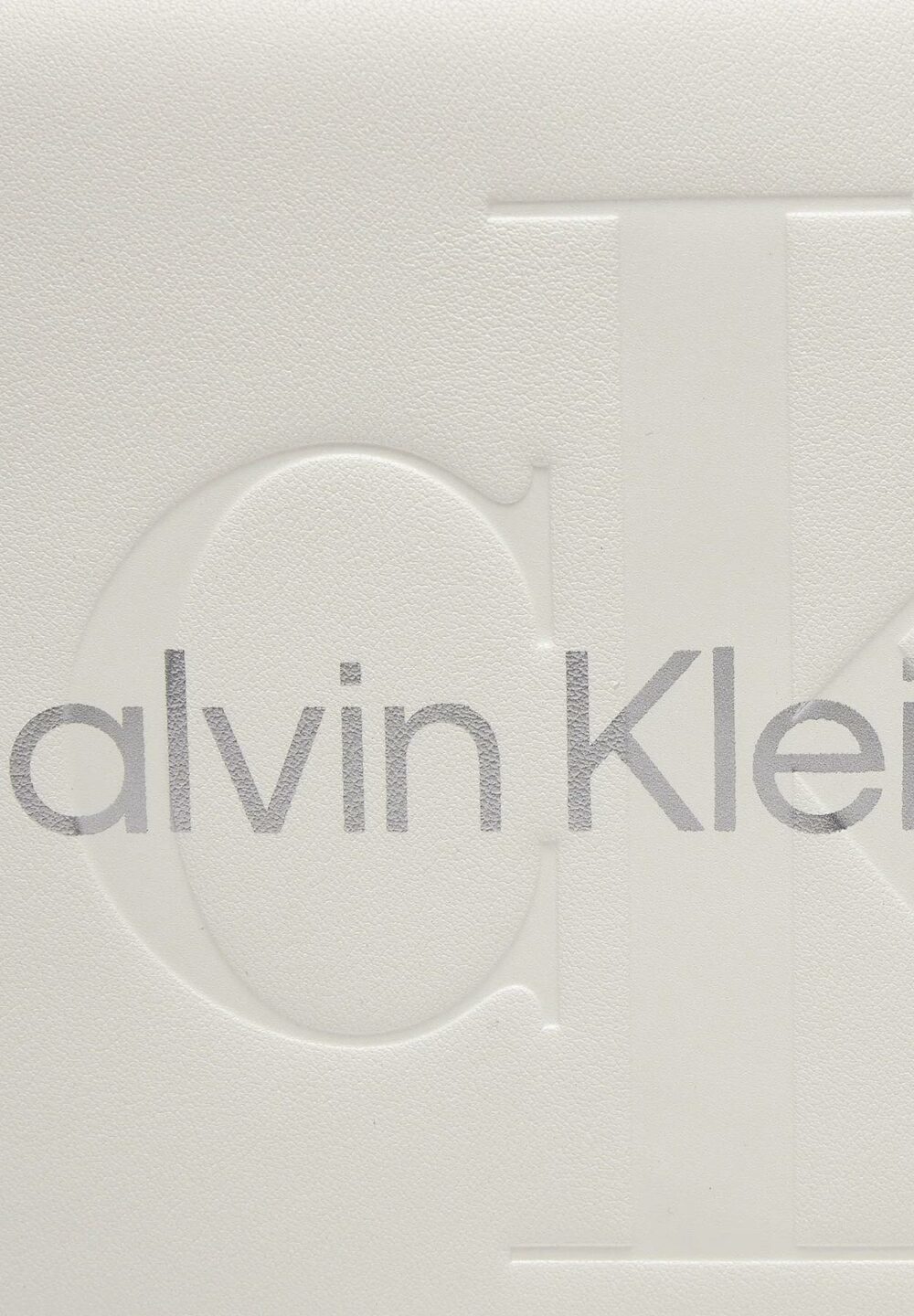 Borsa Calvin Klein Jeans SCULPTED CAMERA 18 MONO Bianco - Foto 3