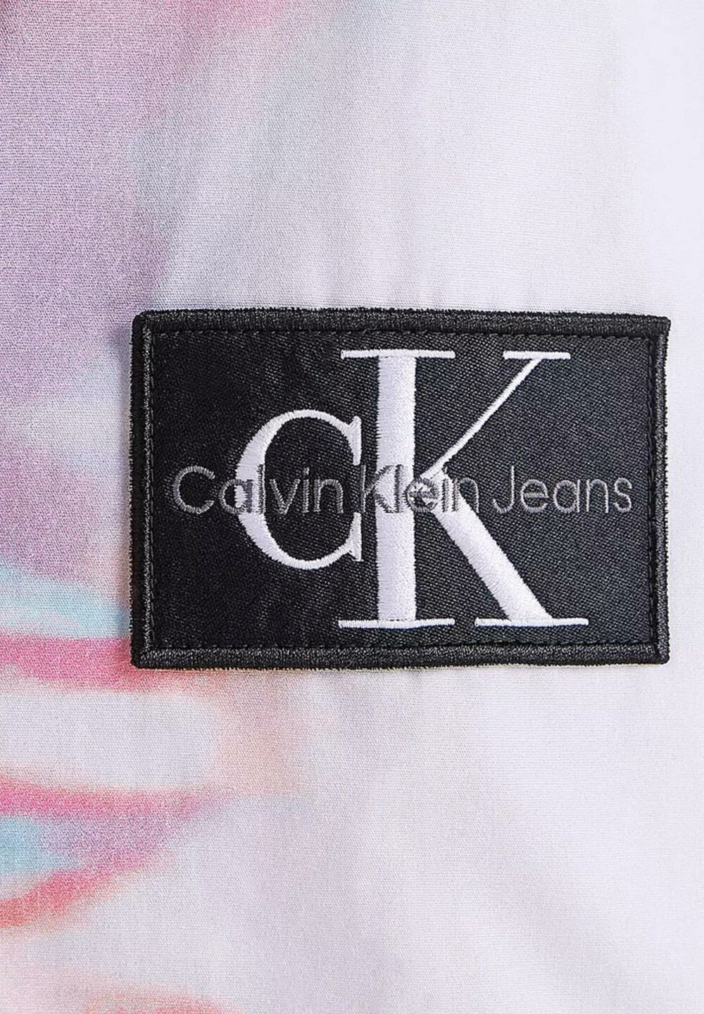 Camicia manica corta Calvin Klein Jeans DIFFUSED AOP SS Fuxia - Foto 2