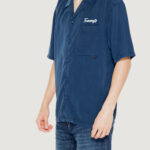 Camicia manica corta Tommy Hilfiger Jeans RLX GRAPHIC RESO Blu - Foto 3