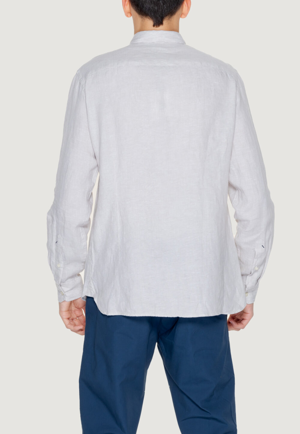 Camicia manica lunga U.S. Polo Assn. CALE Beige chiaro - Foto 2