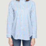 Camicia manica lunga Street One QR Striped business blouse Celeste - Foto 4