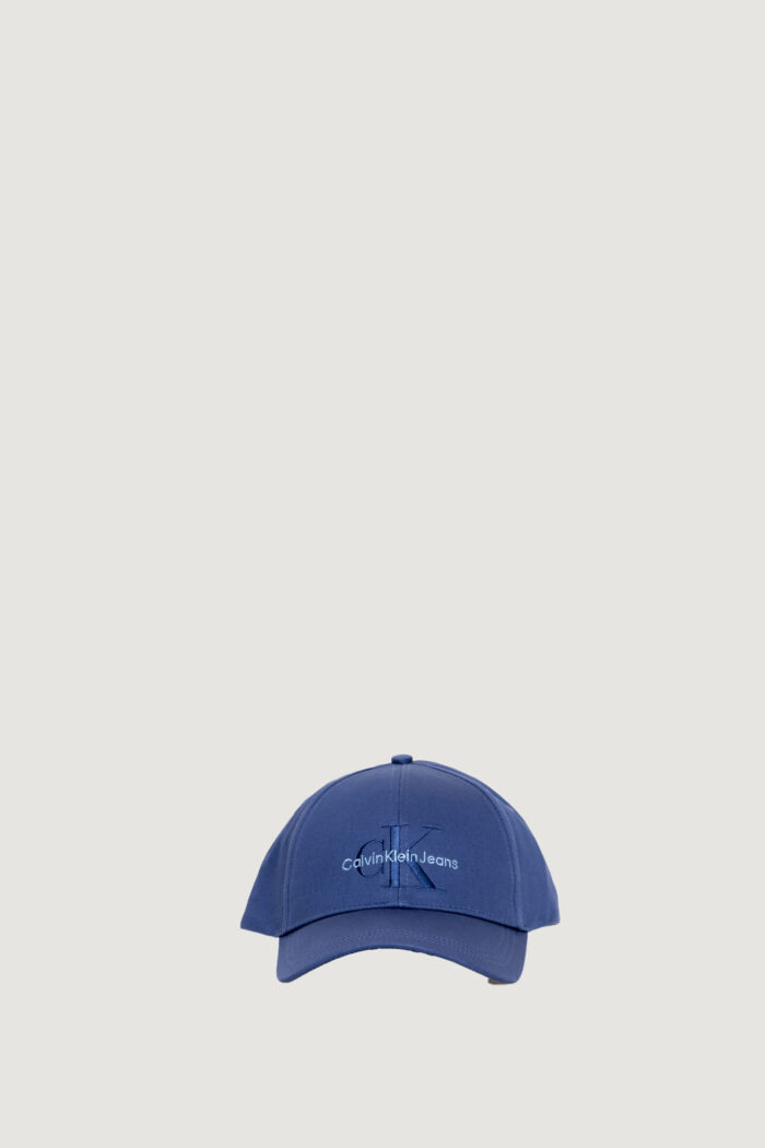 Cappello con visiera Calvin Klein MONOGRAM Blu