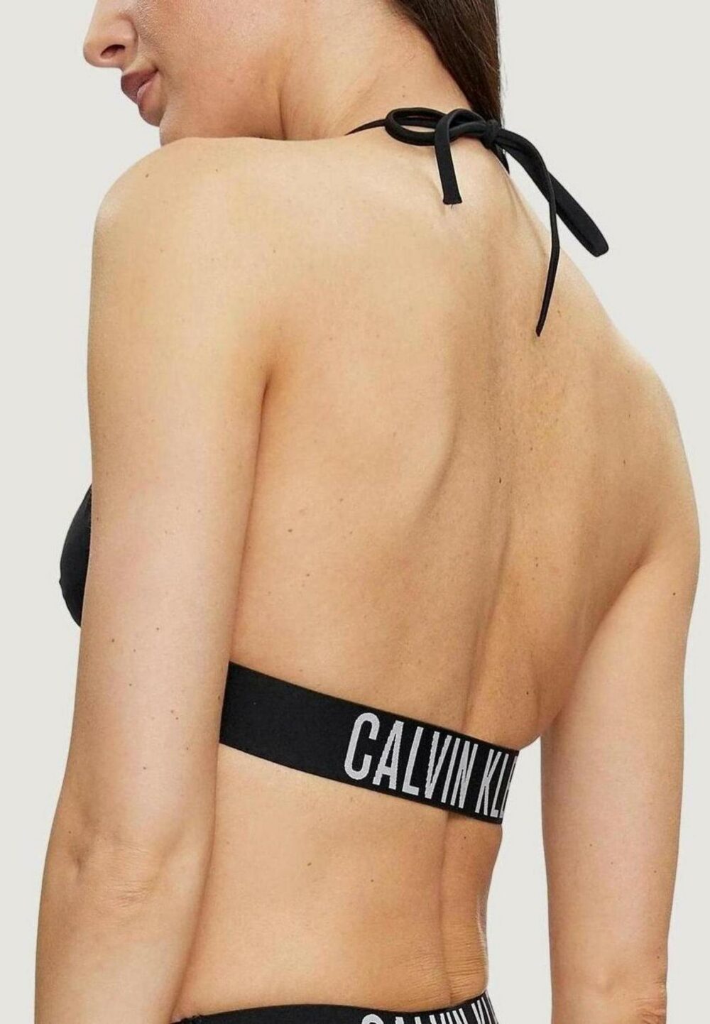 Costume da bagno Calvin Klein MICRO TRIANGLE-NYLON Nero - Foto 2