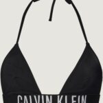 Costume da bagno Calvin Klein MICRO TRIANGLE-NYLON Nero - Foto 4