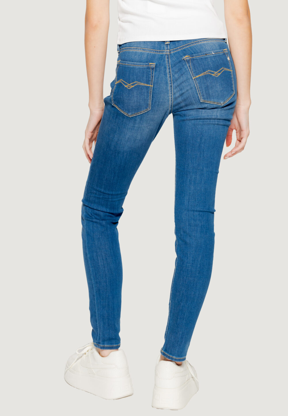 Jeans skinny Replay NEW LUZ Blu - Foto 2
