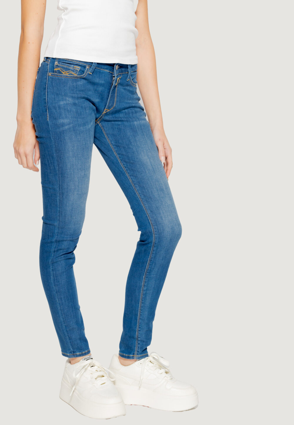 Jeans skinny Replay NEW LUZ Blu - Foto 3