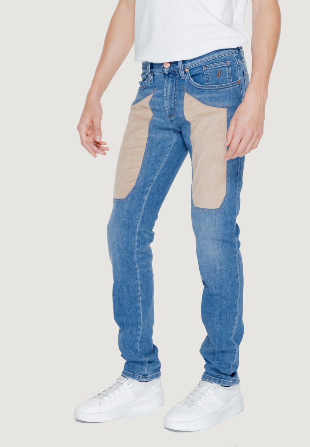 Jeans slim Jeckerson JOHN002 Denim chiaro - Foto 3