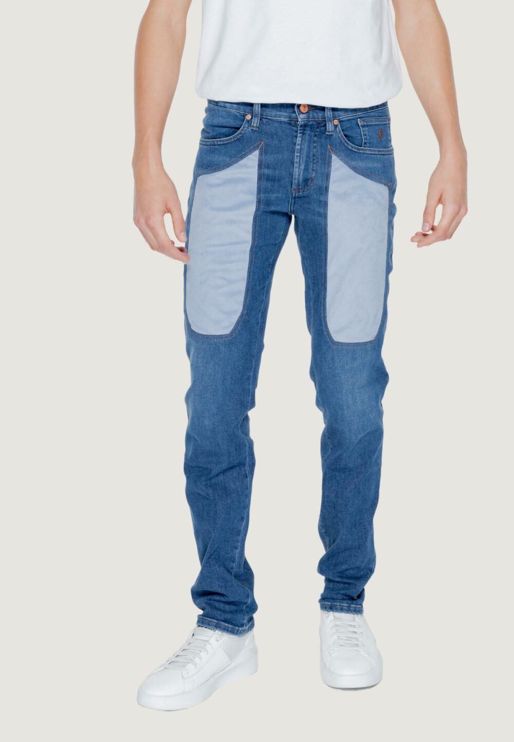 Jeans slim Jeckerson JOHN002 Denim chiaro - Foto 1