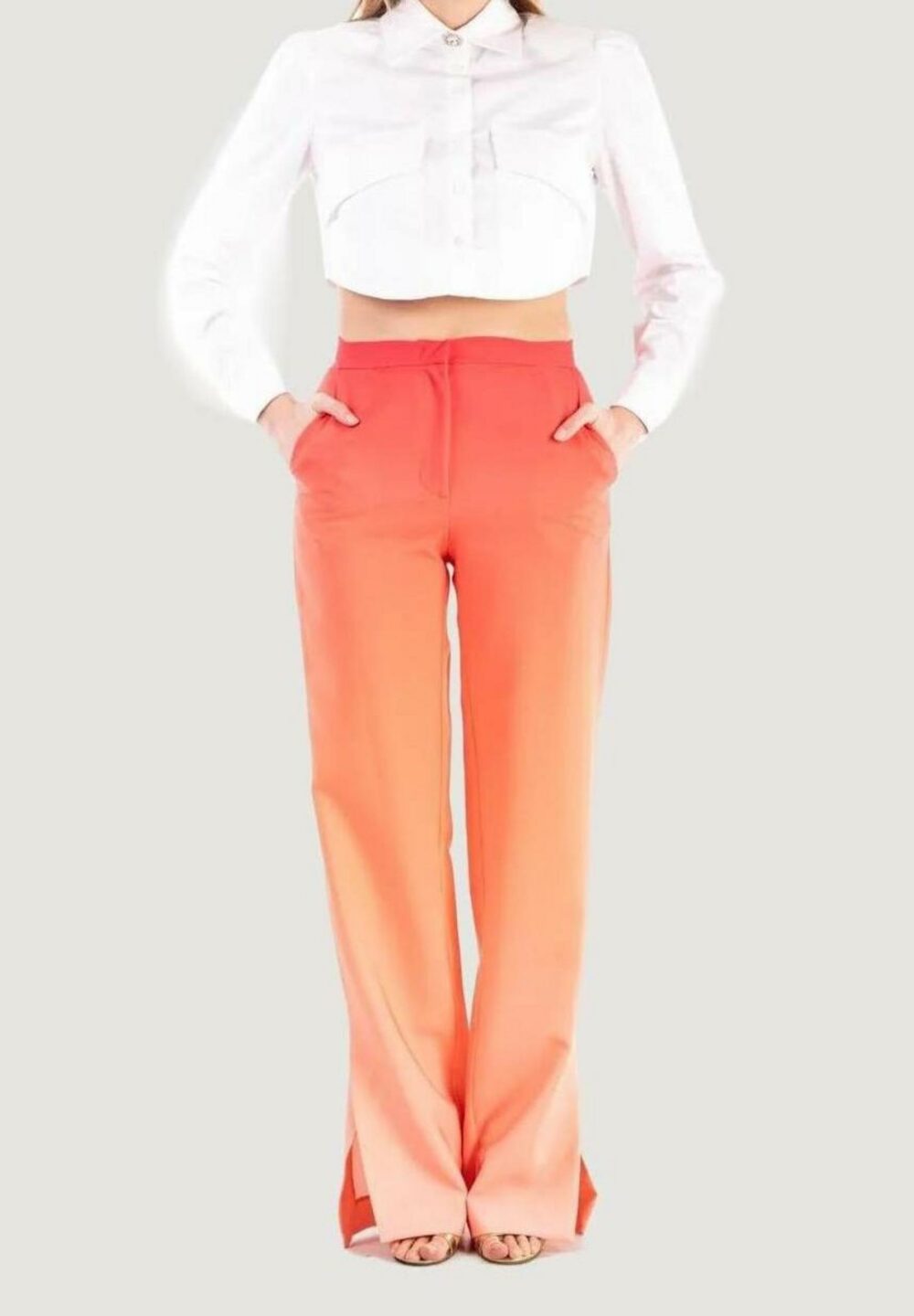 Pantaloni da completo Silence  Arancione - Foto 4
