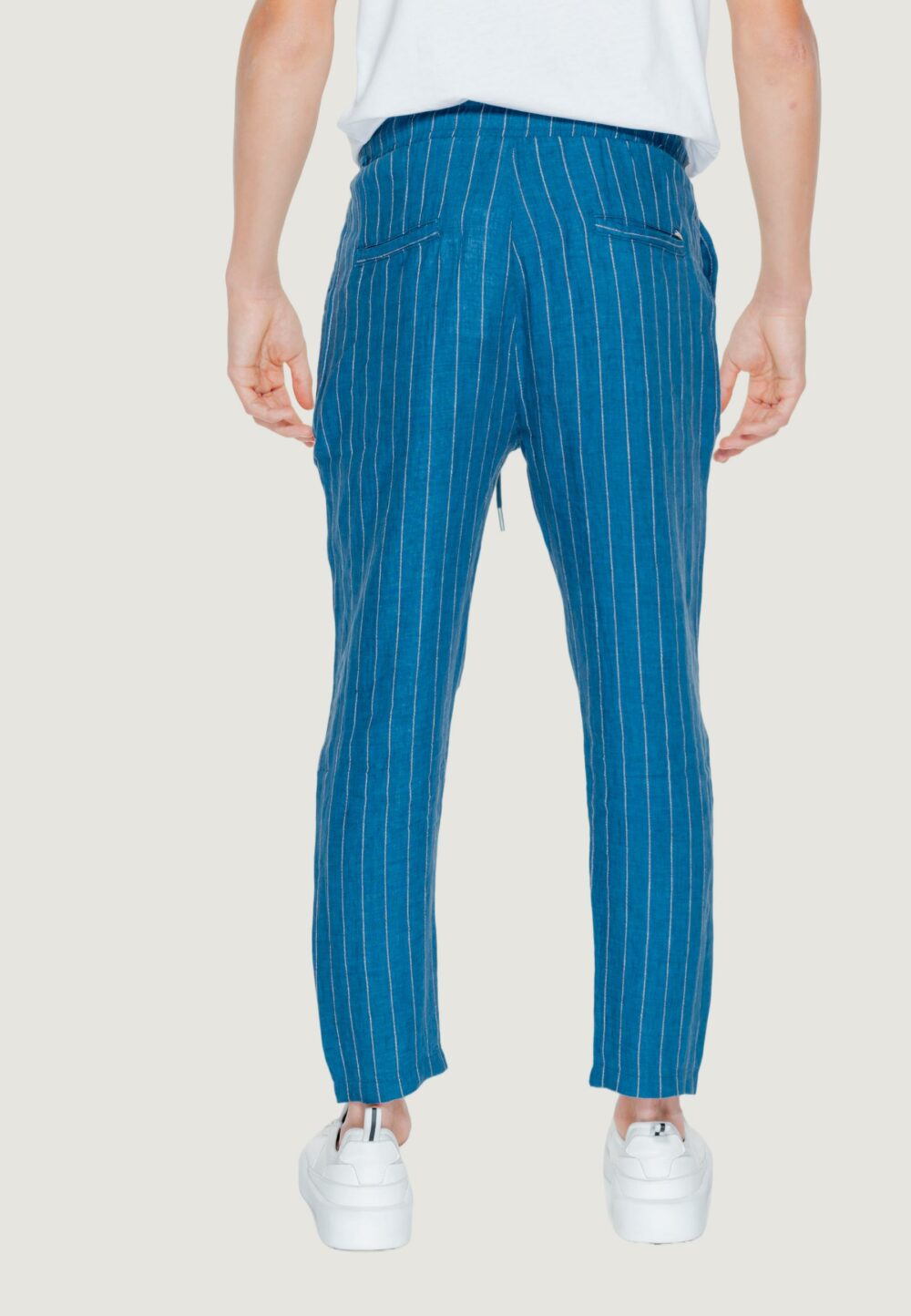 Pantaloni Gianni Lupo  Blu - Foto 2