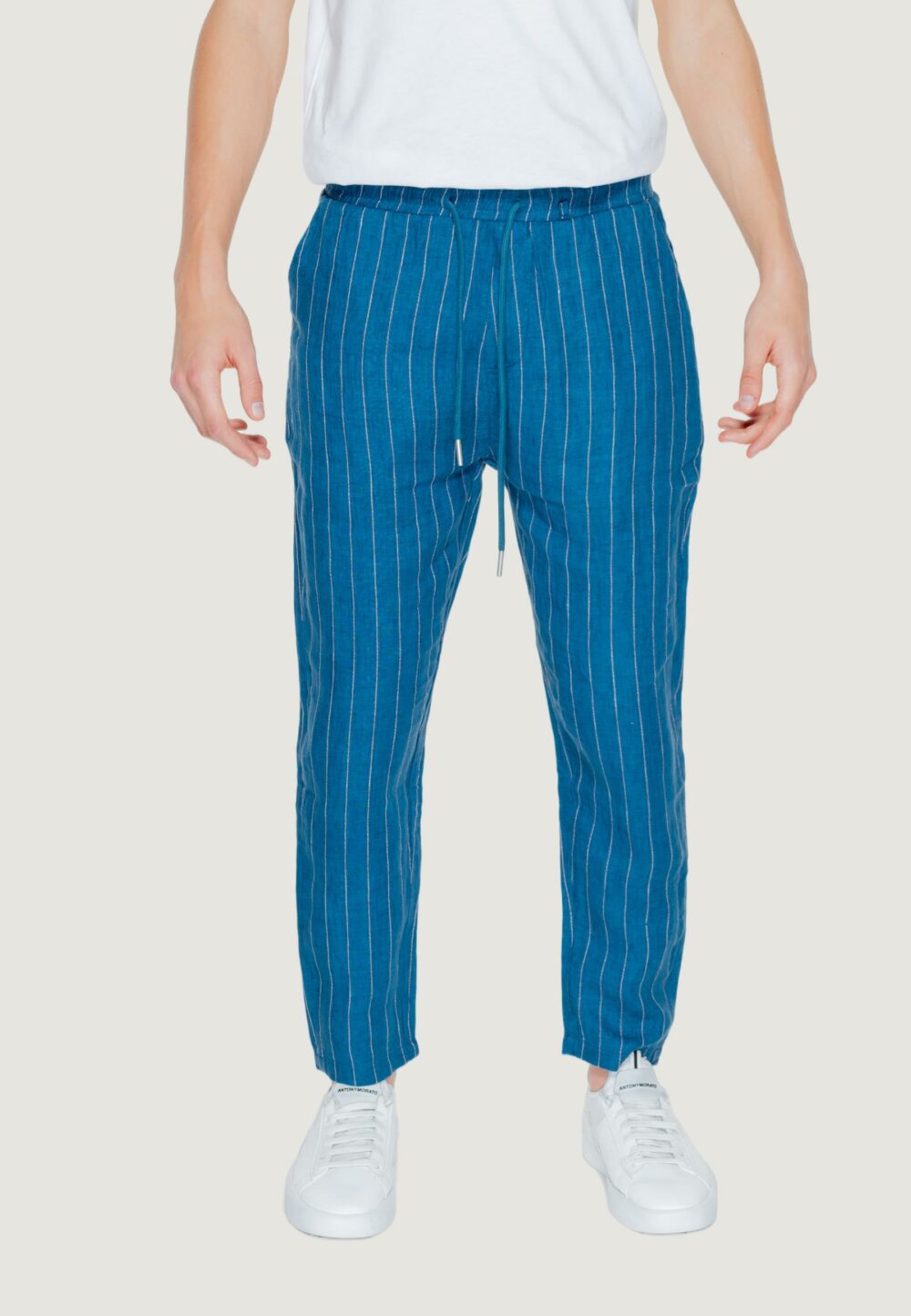 Pantaloni Gianni Lupo  Blu - Foto 5