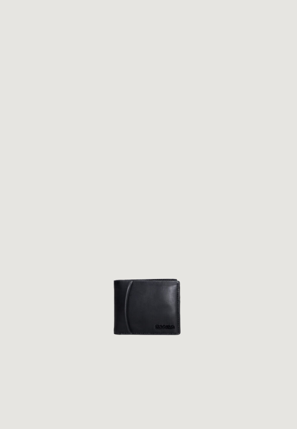 Portafoglio con portamonete Calvin Klein MINIMAL FOCUS BIFOLD 6CC W/BILL Nero - Foto 1