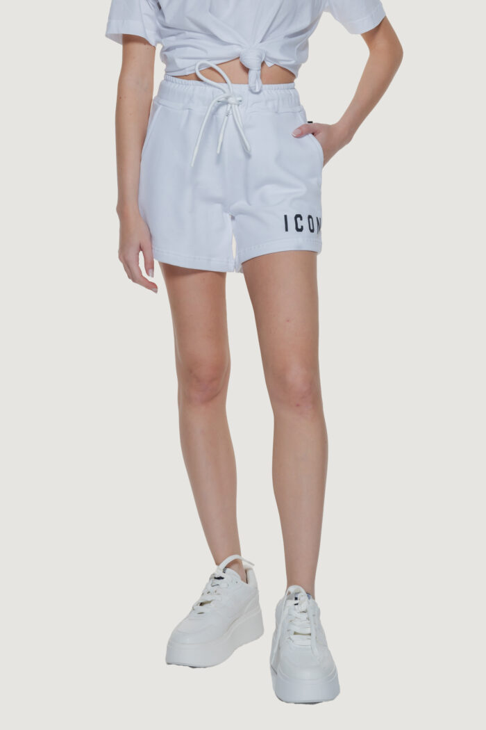 Shorts Icon  Bianco