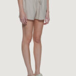 Shorts Only Onlcaro Mw Linen B Pull-Up Cc Beige - Foto 4