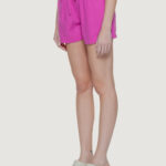 Shorts Only Onlcaro Mw Linen B Pull-Up Cc Magenta - Foto 4