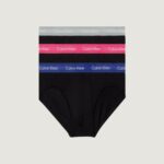 Slip Calvin Klein Underwear HIP BRIEF 3PK Fuxia - Foto 1