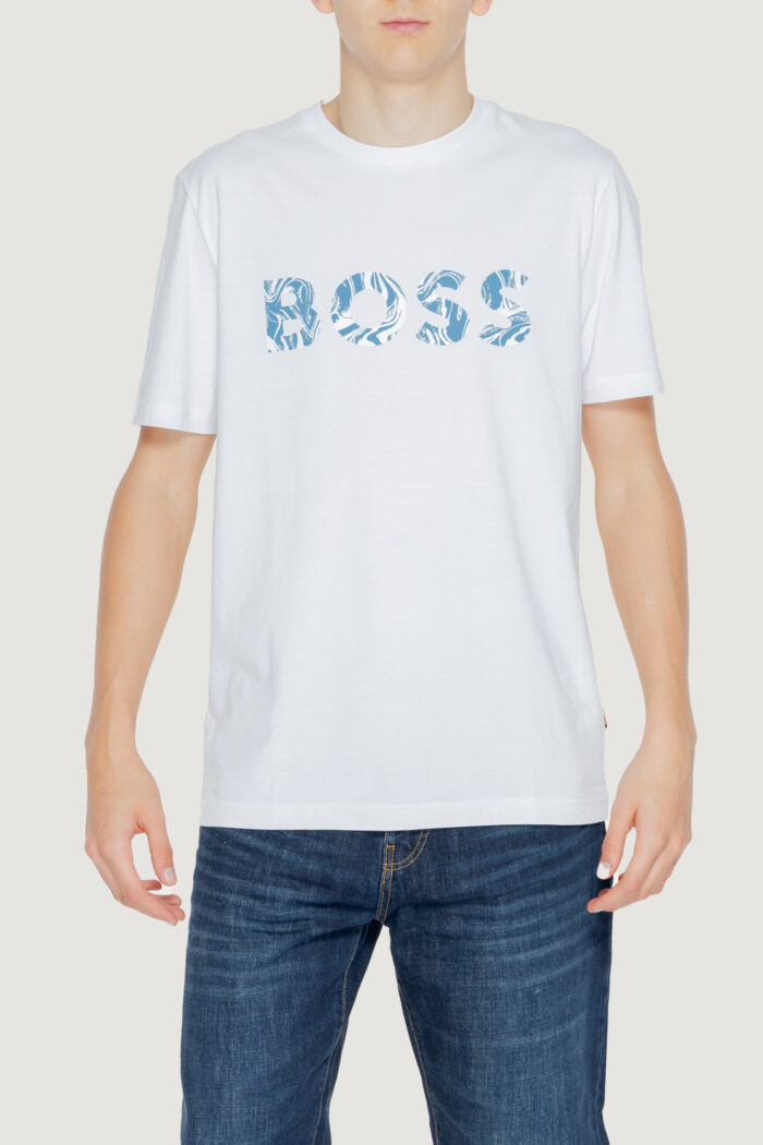 T-shirt Boss Te_Bossocean 10249510 01 Bianco