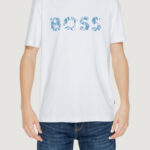 T-shirt Boss Te_Bossocean 10249510 01 Bianco - Foto 5