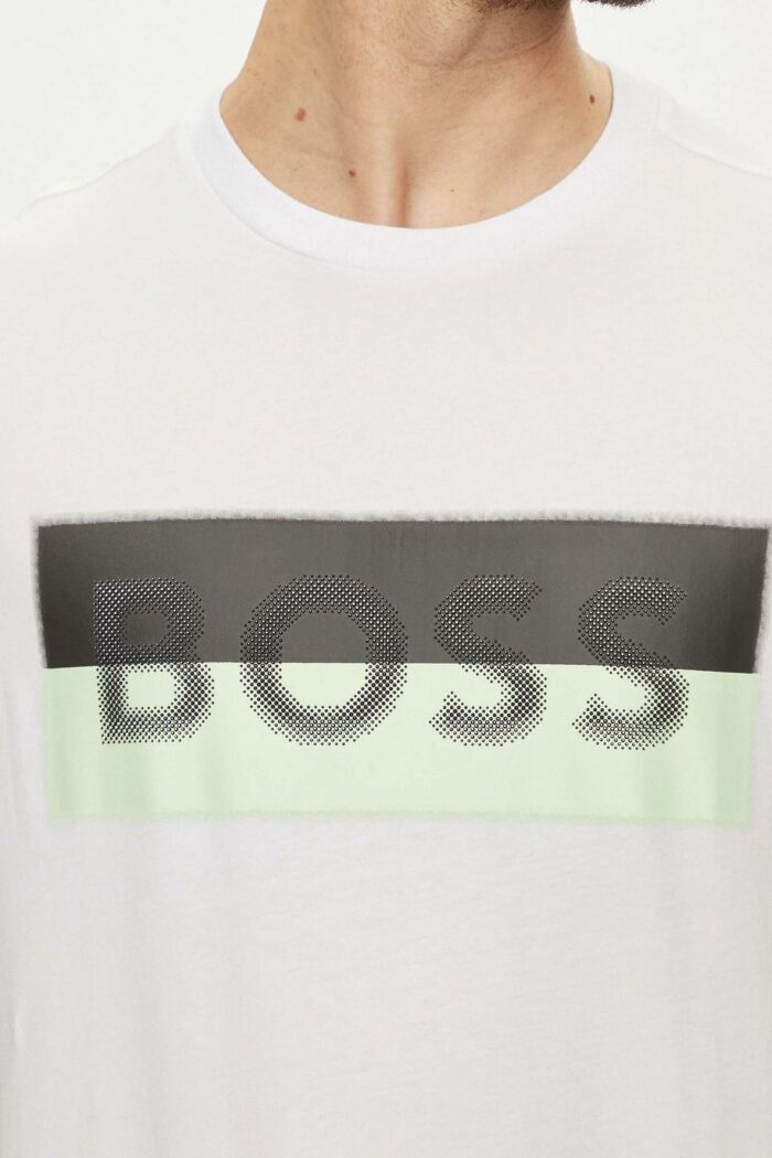 T-shirt Boss Tee 9 10259046 01 Bianco