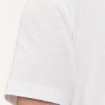 T-shirt Calvin Klein Jeans DISRUPTED OUTLINE Bianco - Foto 4