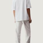 T-shirt Calvin Klein Jeans PREMIUM MONOLOGO Bianco - Foto 3