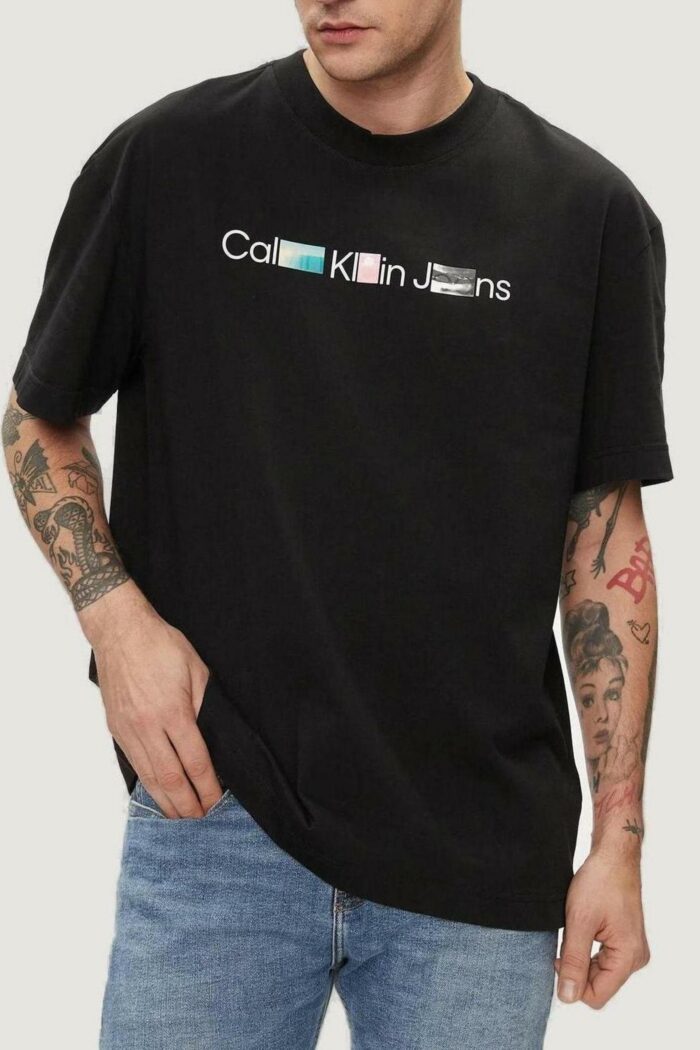 T-shirt Calvin Klein  Nero