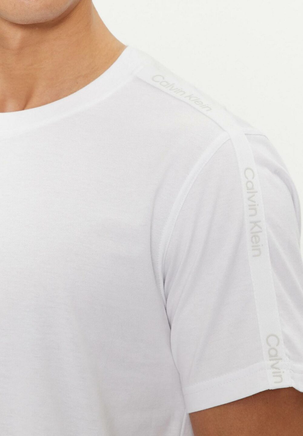 T-shirt Calvin Klein Sport PW - SS Bianco - Foto 4