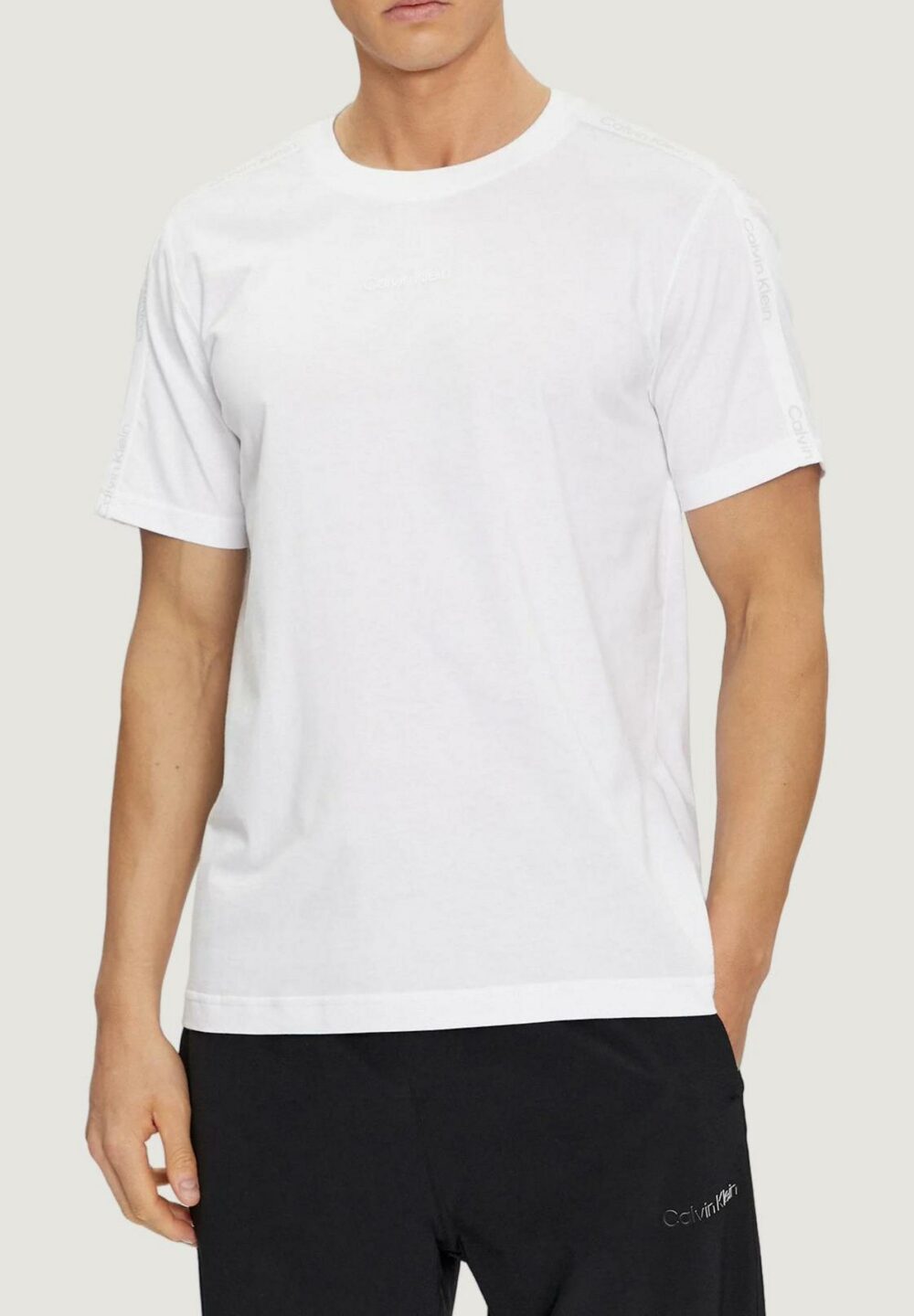 T-shirt Calvin Klein Sport PW - SS Bianco - Foto 1