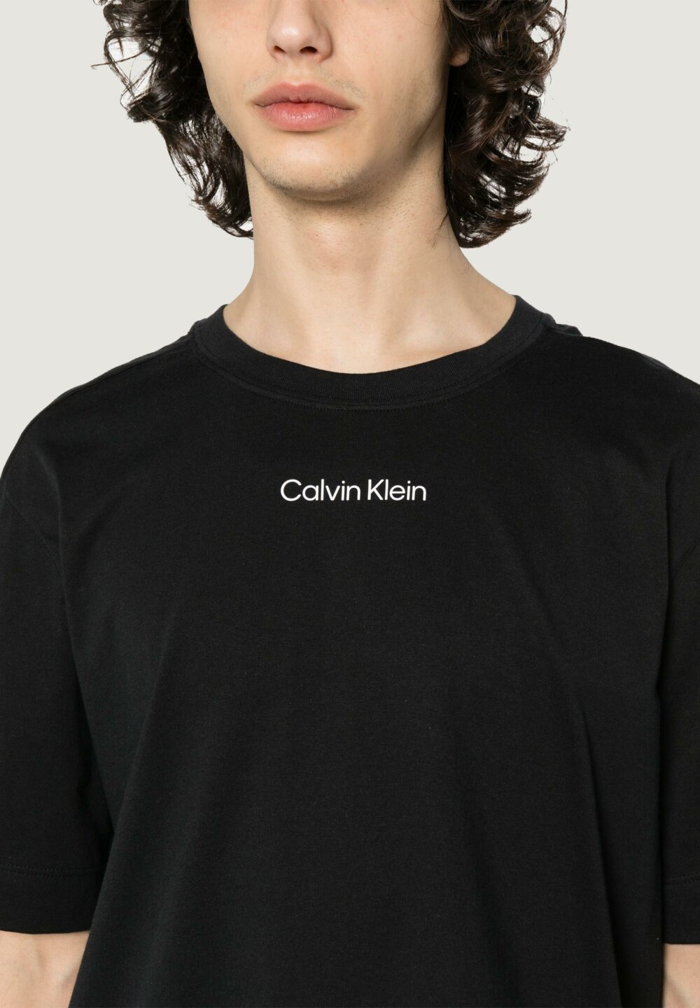 T-shirt Calvin Klein Sport PW - SS Nero - Foto 2