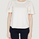T-shirt Jacqueline de Yong Jdyriga S/S Mix Jrs Bianco - Foto 1