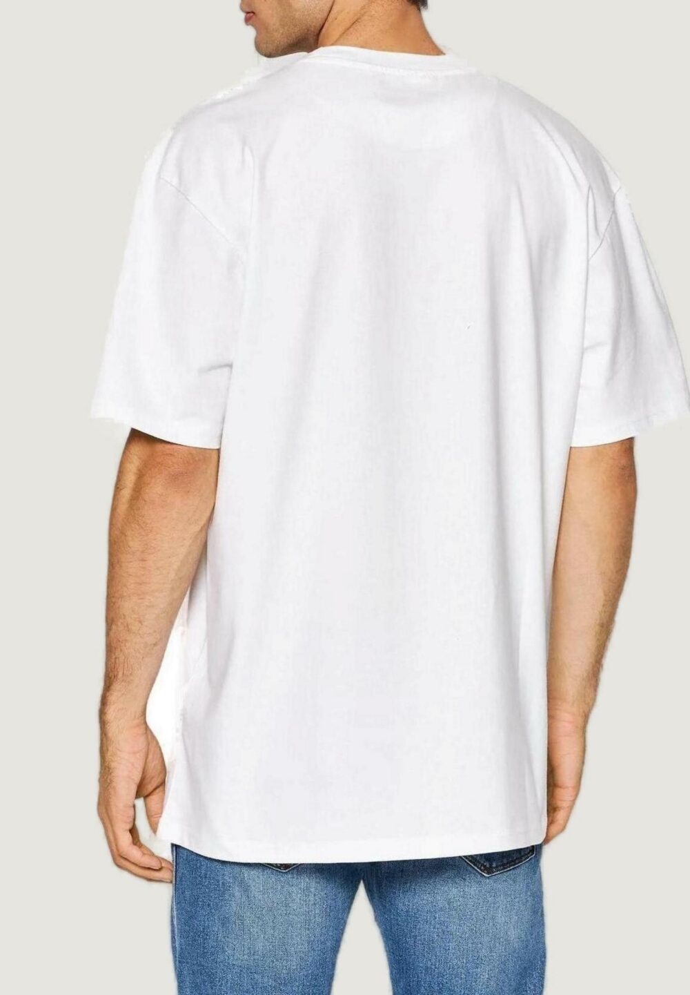 T-shirt Karl Kani SMALL SIGNATURE TEE Bianco - Foto 3