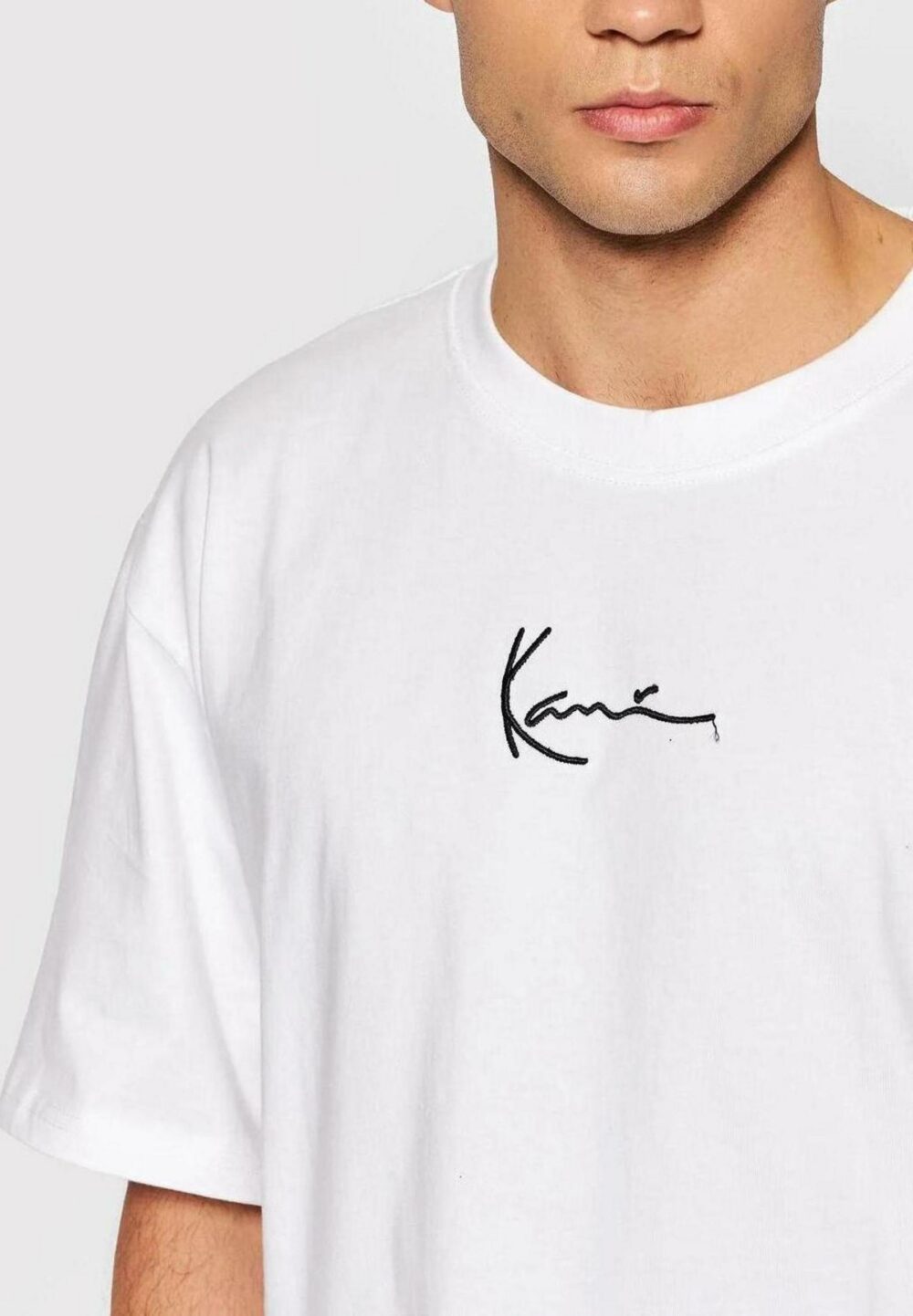 T-shirt Karl Kani SMALL SIGNATURE TEE Bianco - Foto 2