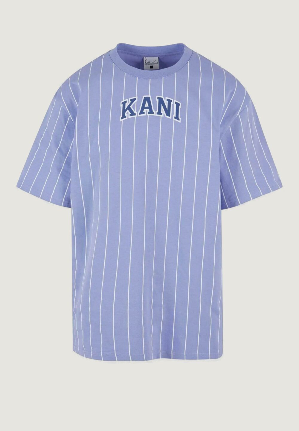 T-shirt Karl Kani SMALL SERIF PINSTRIPE TEE Lilla - Foto 4